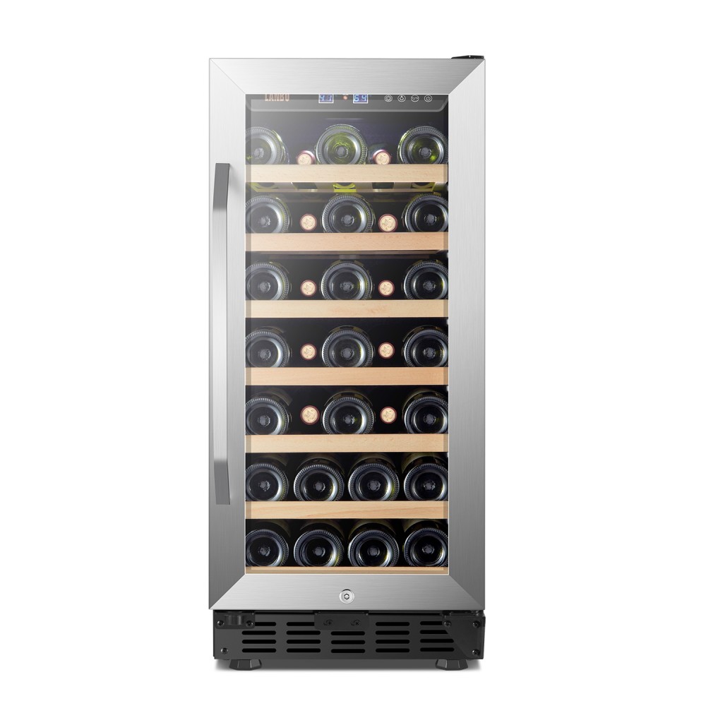 lanbo 33 bottle wine cooler